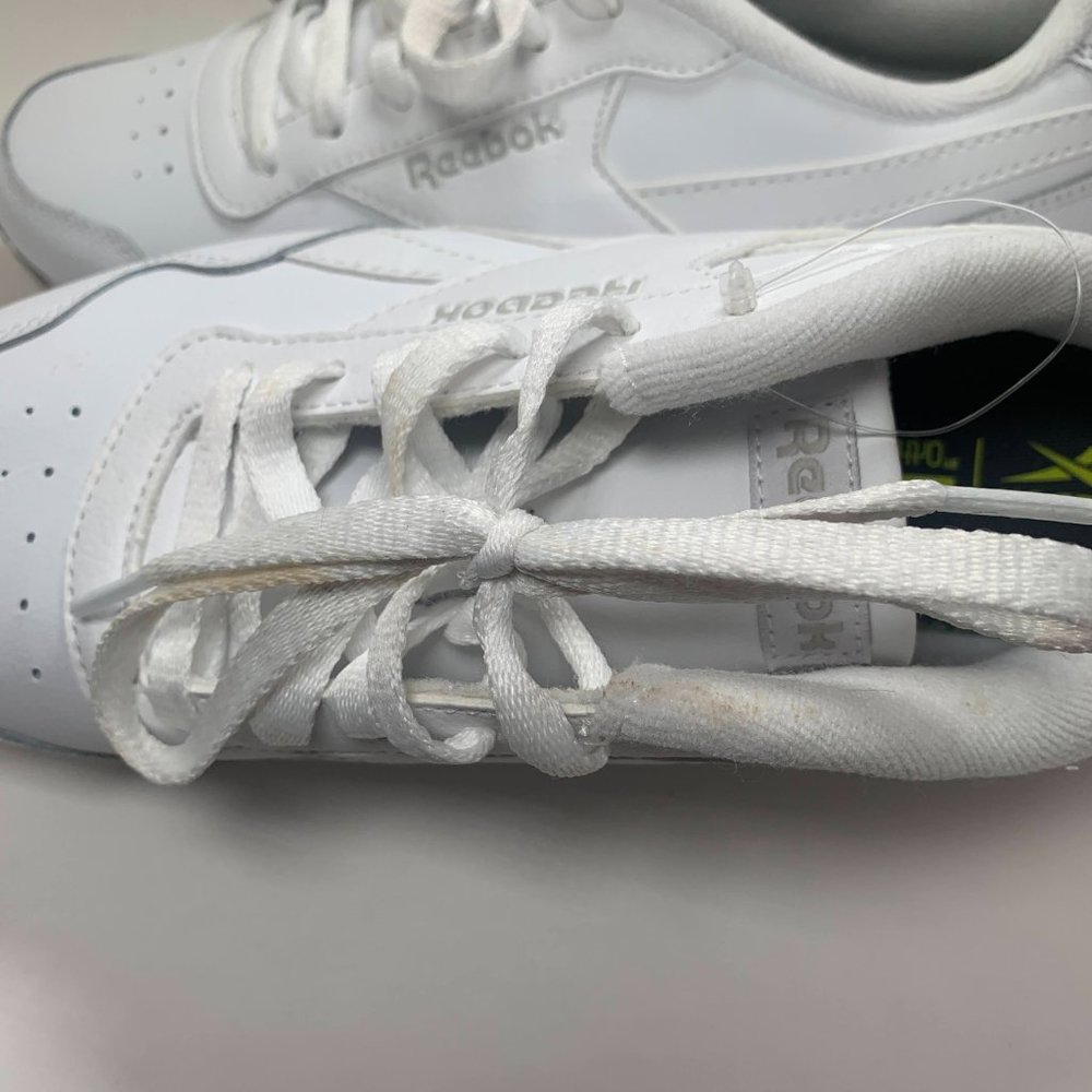 Reebok Royal Glide White Trainers with Comfort Footbed - Size US 9.5 - Picture 16 of 16